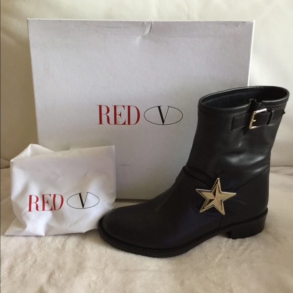 RED Valentino Biker Boots - Picture 11 of 12